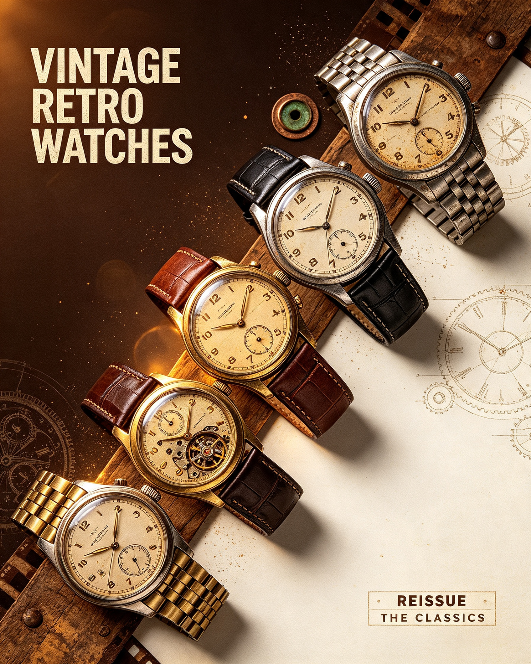 Vintage Retro Watches