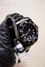 Black PVD Custom Diver Automatic Watch