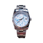 Blue Wave Custom NH35 Wrist Watch