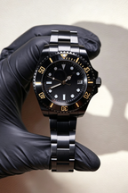Black PVD Custom Diver Automatic Watch