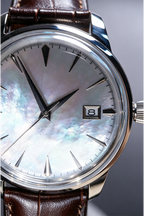 Custom NH35 Dress Watch | MOP Dial, Exhibition Case‑Back