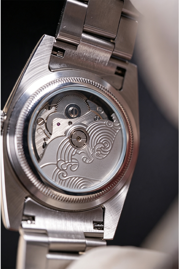 Blue Wave Custom NH35 Wrist Watch