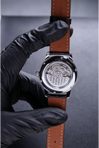 Custom NH35 Dress Watch | MOP Dial, Exhibition Case‑Back