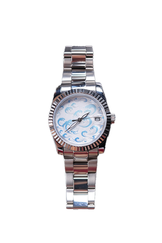 Blue Wave Custom NH35 Wrist Watch