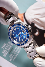 Blue Mosaic Custom NH35 Diver Watch