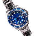 Blue Mosaic Custom NH35 Diver Watch