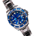 Blue Mosaic Custom NH35 Diver Watch