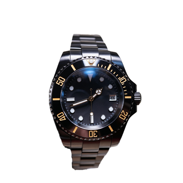 Black PVD Custom Diver Automatic Watch